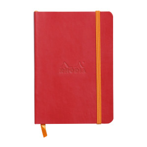 Rhodia Softcover Notebook - Medium - Poppy - Dotted